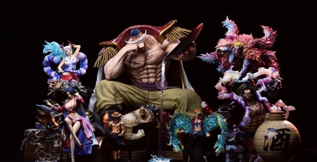 ワンピース 1／4スケール 白ひげ  フィギュア ガレージキット