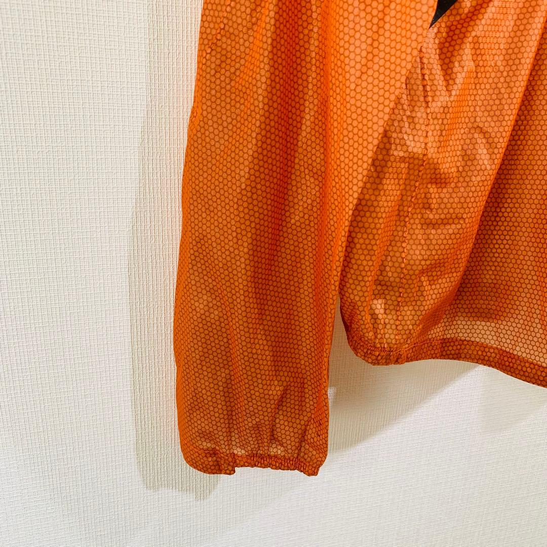 アディダス テレックス RAIN.RDY トレイルランニングジャケット オレンジ