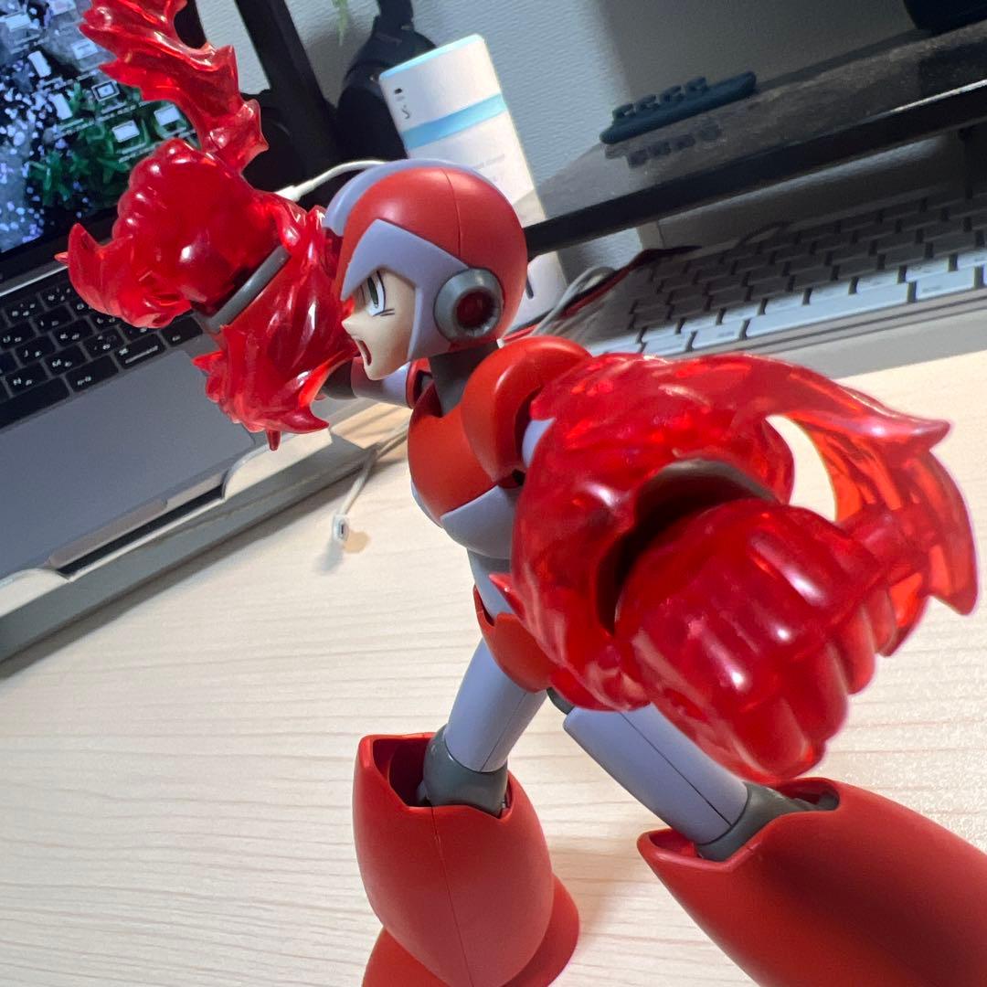 【組立済】コトブキヤ ロックマンX ライジングファイアVer. プラモデル