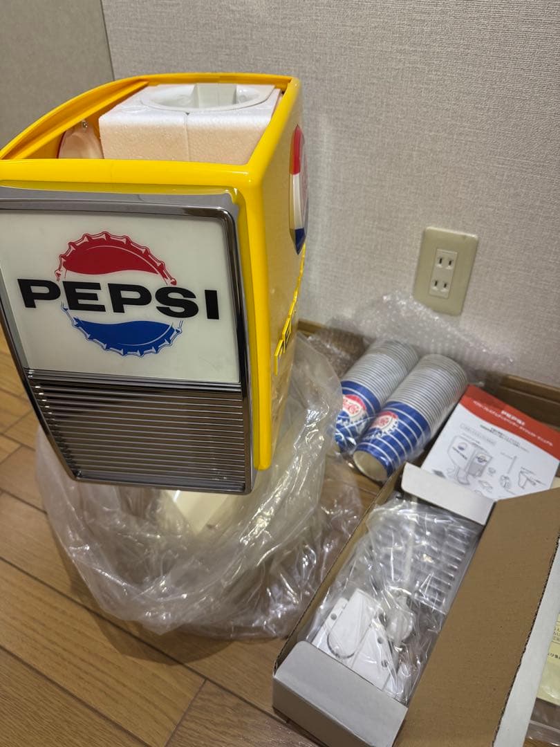 ペプシ プレミアムディスペンサー トコトコ缶4種 セット売り