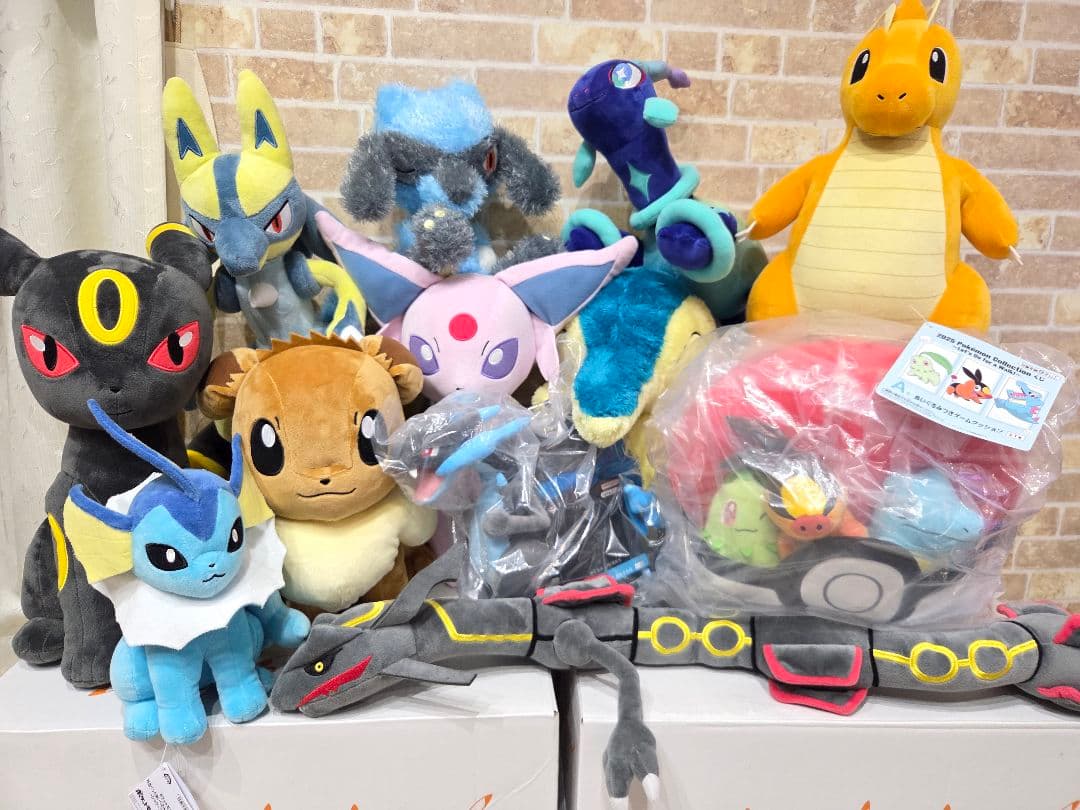 ポケモン　一番くじ　ぬいぐるみ　まとめ売り　新品未使用タグ付き