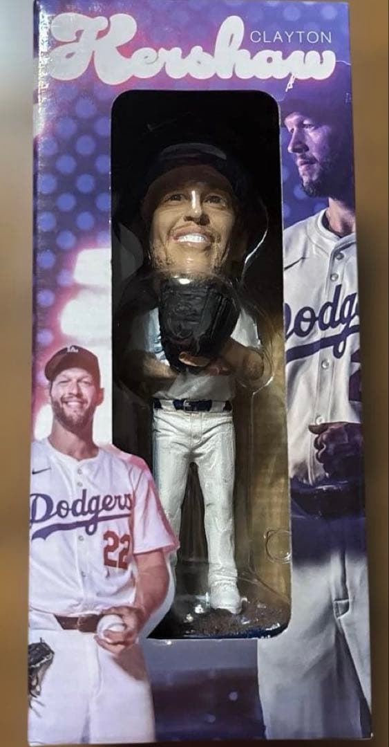 えるマッチョ　球場配布 ドジャース　ボブルヘッド　クレイトン・カーショー