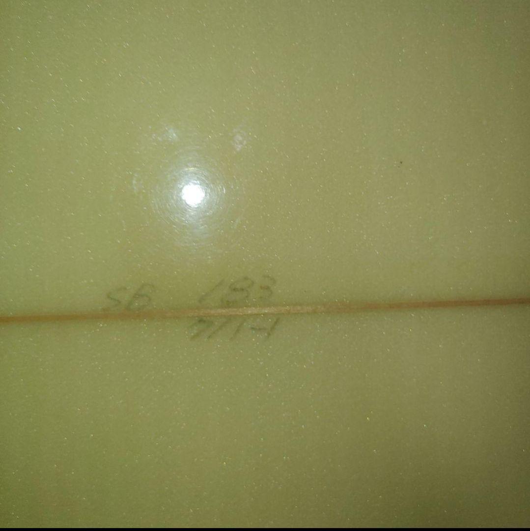 オールド レトロ ヴィンテージ ショートボード シングルフィン ケース付き