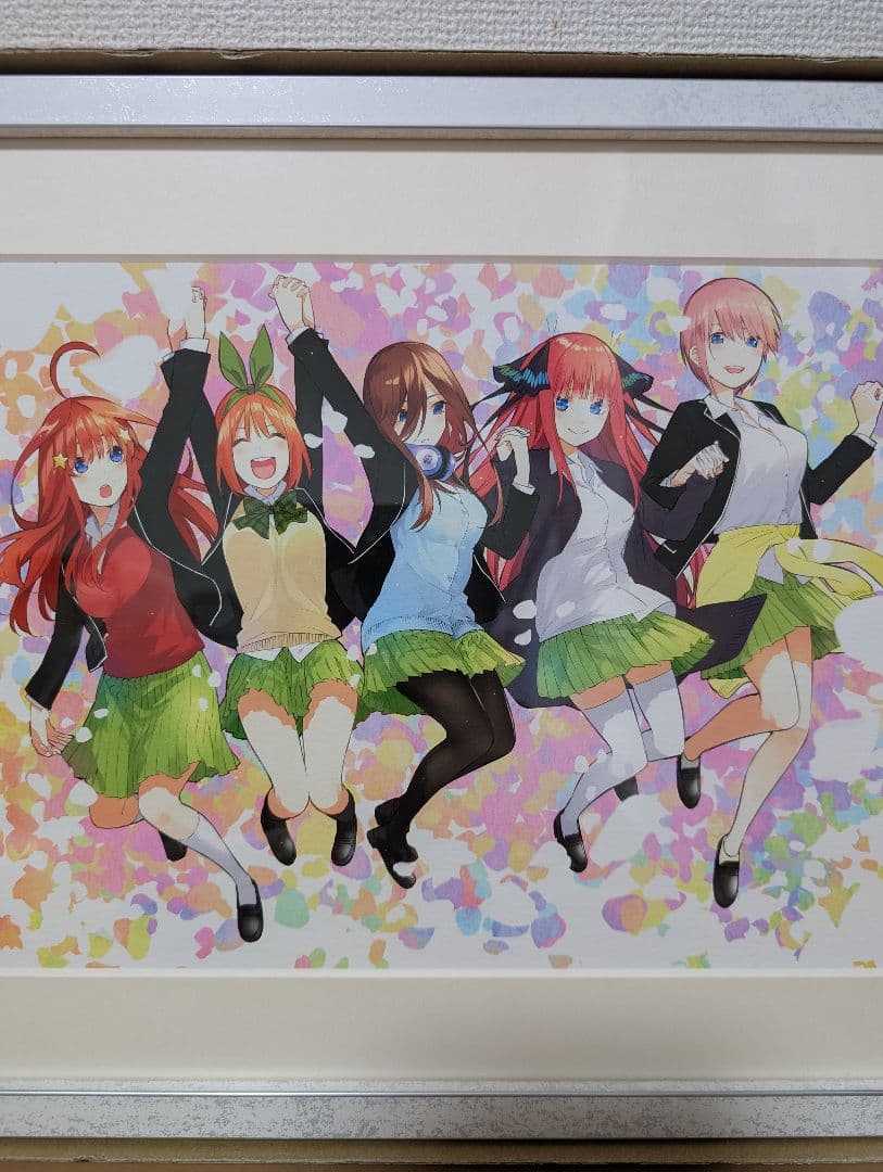 3500円値下げ　3個セット販売付属品付き五等分の花嫁複製原画A B C