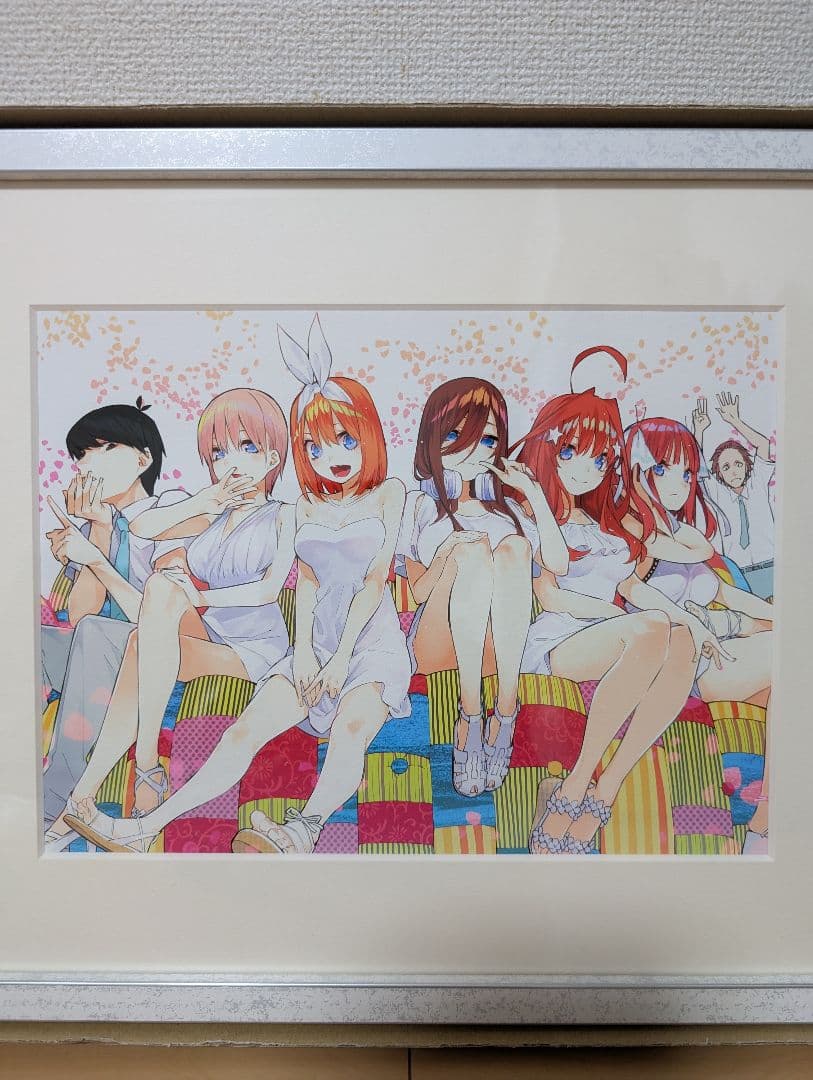 3500円値下げ　3個セット販売付属品付き五等分の花嫁複製原画A B C