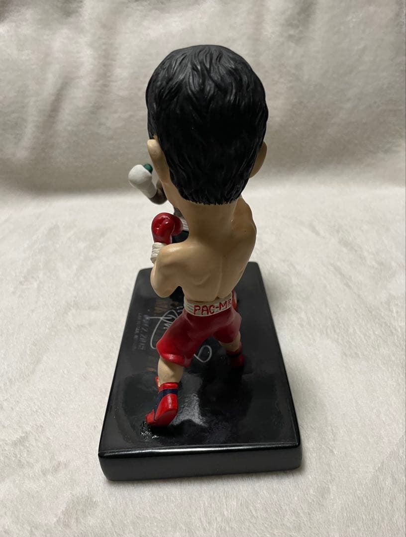 パッキャオVSメイウェザー 世紀の一戦限定フィギュアパッキャオ 直筆サイン限定品