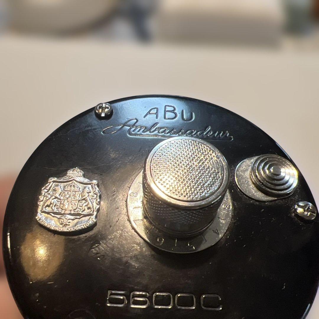 【美品】アブ アンバサダー 6600C 黒ベロ フットNO.070007