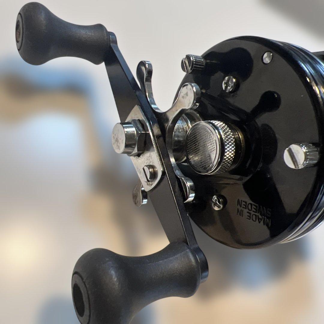 【美品】アブ アンバサダー 6600C 黒ベロ フットNO.070007