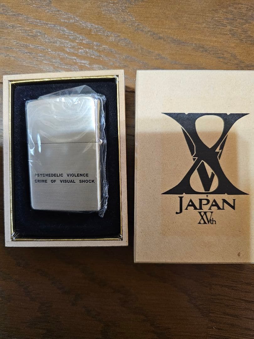 X JAPAN　ジッポ　シュガレットケース　新品