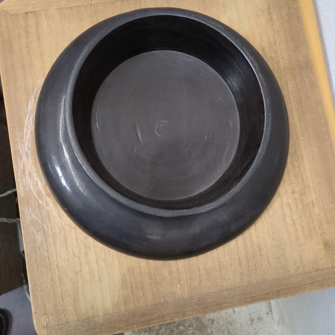 骨董　くりぬき盆　たかつき　台　木製　漆器　民芸　古道具　丸盆