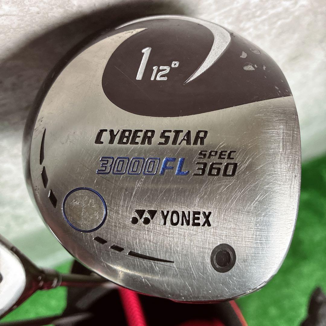 YONEX CYBER STAR 3000FL レディース ゴルフ 4本セット