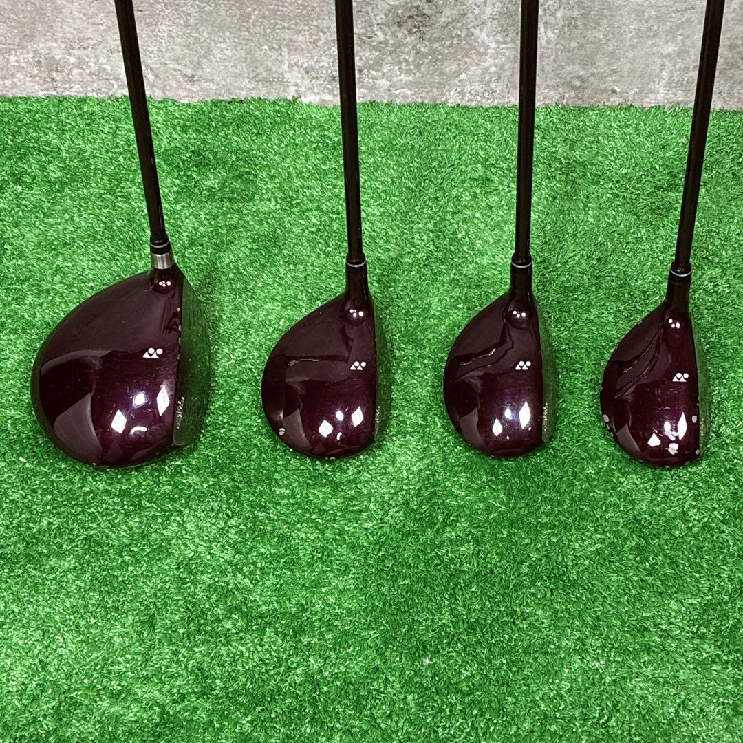 YONEX CYBER STAR 3000FL レディース ゴルフ 4本セット