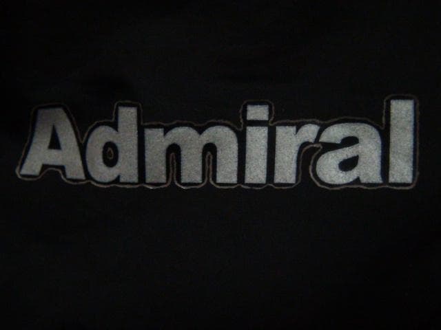 23095　Admiral メンズ　ブレーカー　トップス　赤Ｘ黒　サイズＭ