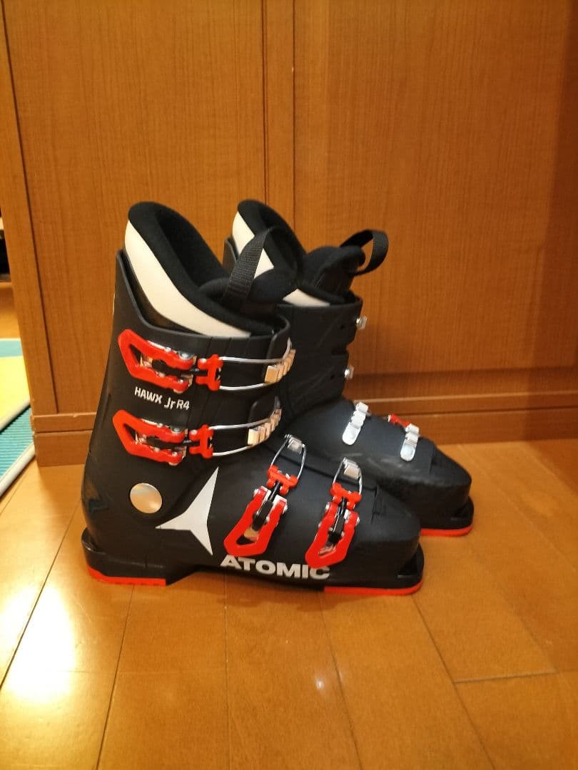 HEAD スキーセット ブーツATOMIC25.5cm ジュニアスキー　小中学生