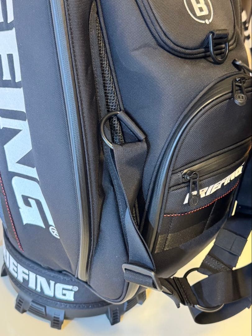 新作ブリーフィング　キャディバック　CR-3 03ブラック