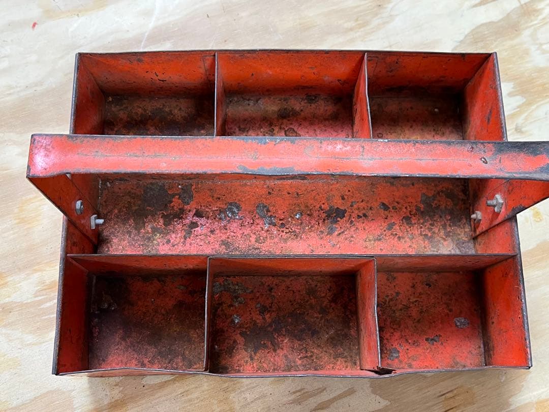 U-HAUL ツールボックス　ビンテージ　USA ガレージ 雑貨 トレー