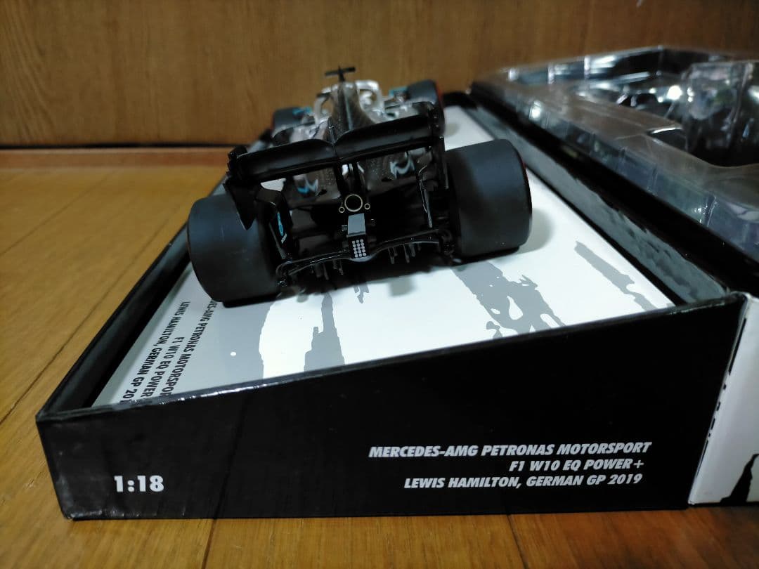 PMA 1/18 メルセデス F1 W10 ハミルトン 44 2019 ドイツ