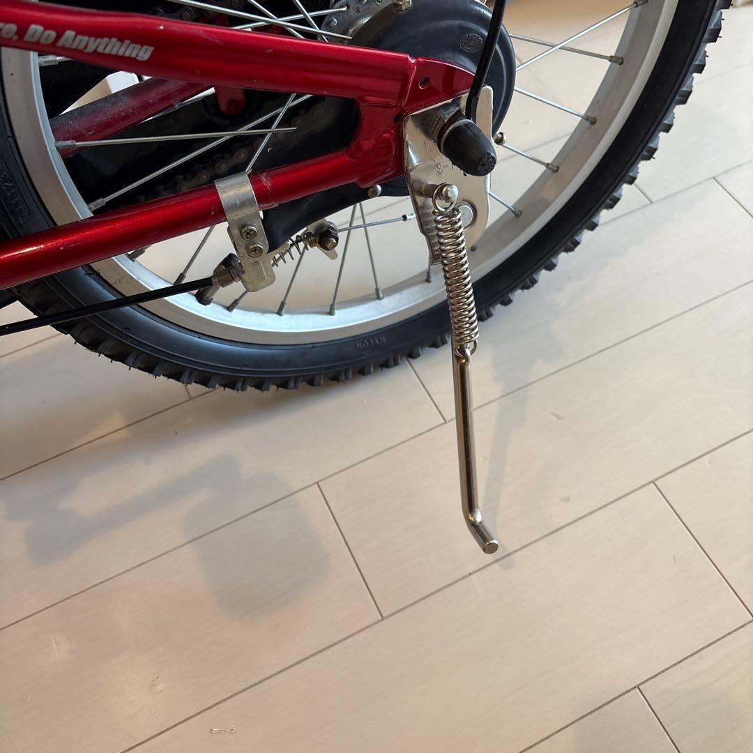 kaas　　自転車　Jeep 18インチ レッド