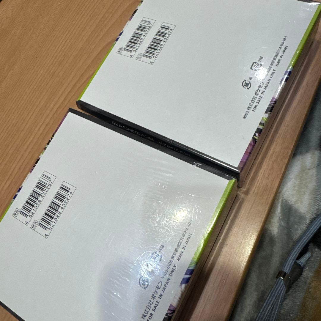 ポケモンカードゲーム ムニキスゼロ 2個セット　シュリンク付き