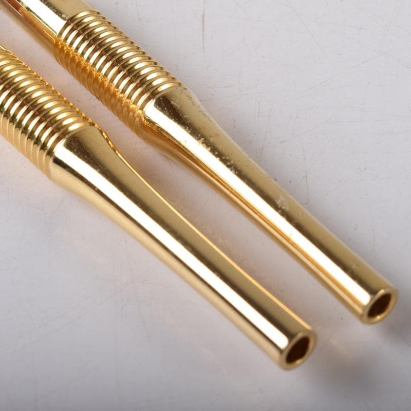 金工師　木村清斎作　而妙斎好　煙管　一對　共布共箱　C　7787