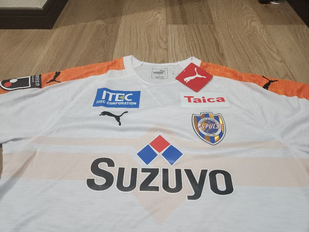 清水エスパルス、アウェイユニフォーム　XXLサイズ