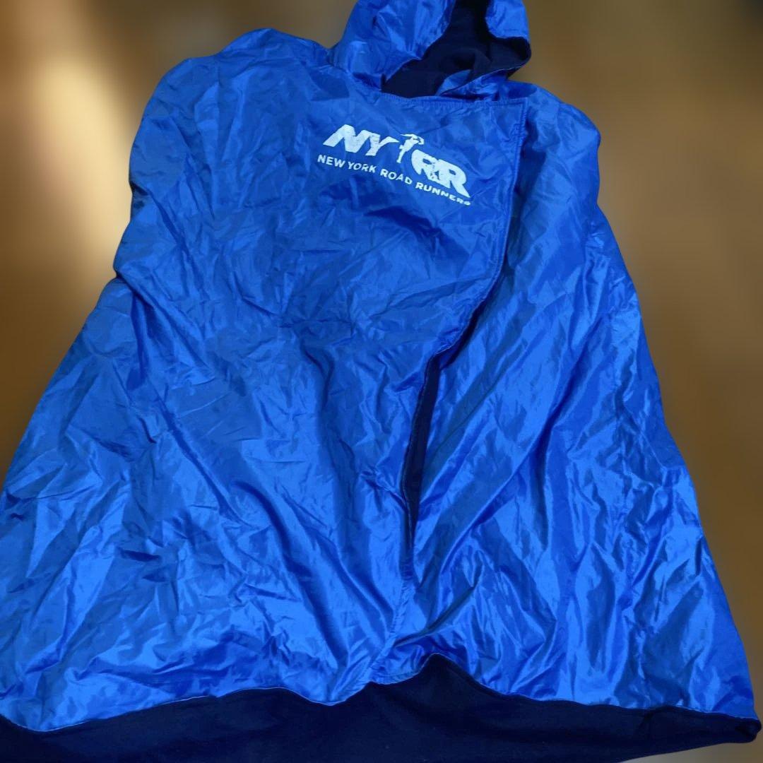 ニューヨークシティマラソン　ウォーマー　ベンチコート自由の女神