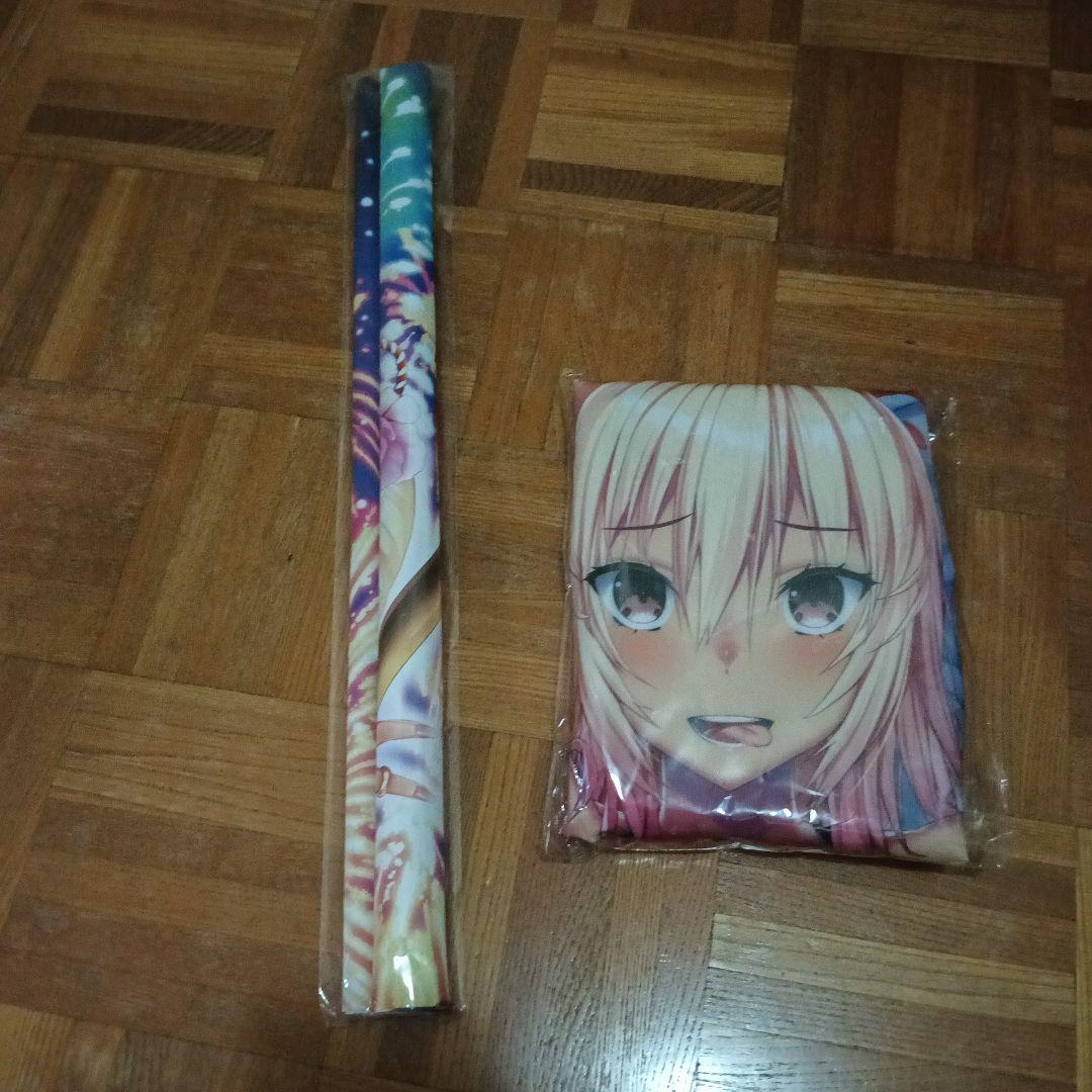 てにおはっ！feat.育美　黒ギャルver 抱き枕カバー　タペストリー　セット