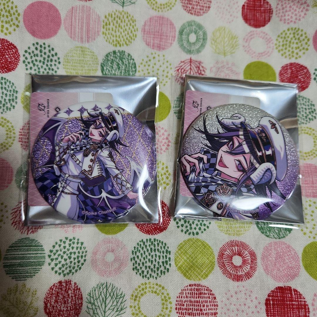 ダンガンロンパ めつぶしあんこ 天使と悪魔 缶バッジ 王馬小吉 2点