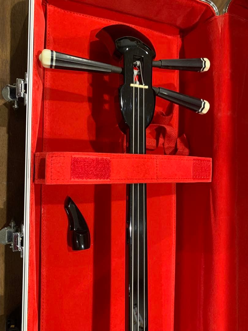 沖縄三線 ヘビ皮製 ケース付き