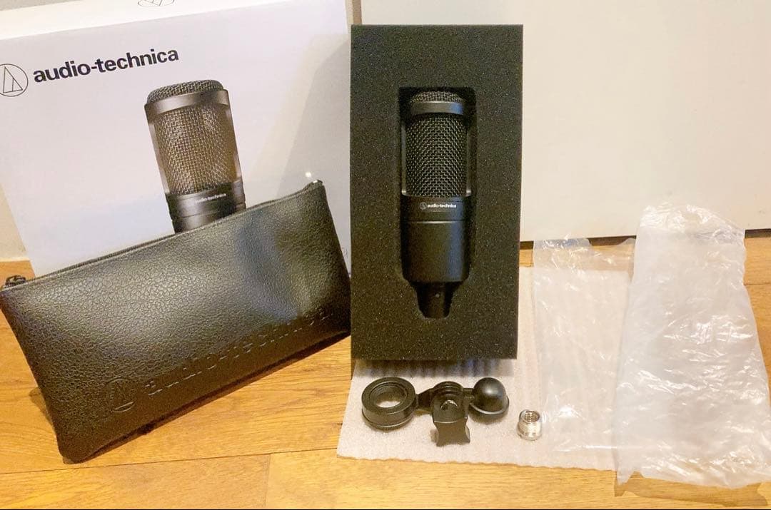 audio-technica AT2020 コンデンサーマイク ブラック