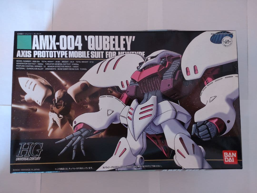 赤バンダイロゴ 1/144 HG キュベレイ他ジオン系MS 4点セット