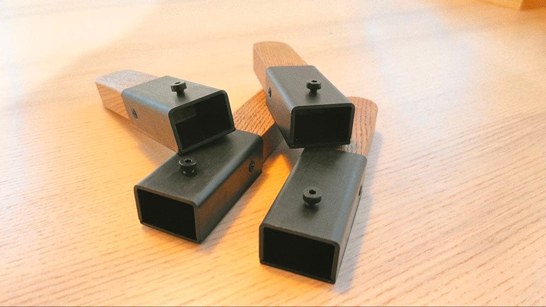 ブラックデザイン ハレテーブル 日和 延長脚 改良品