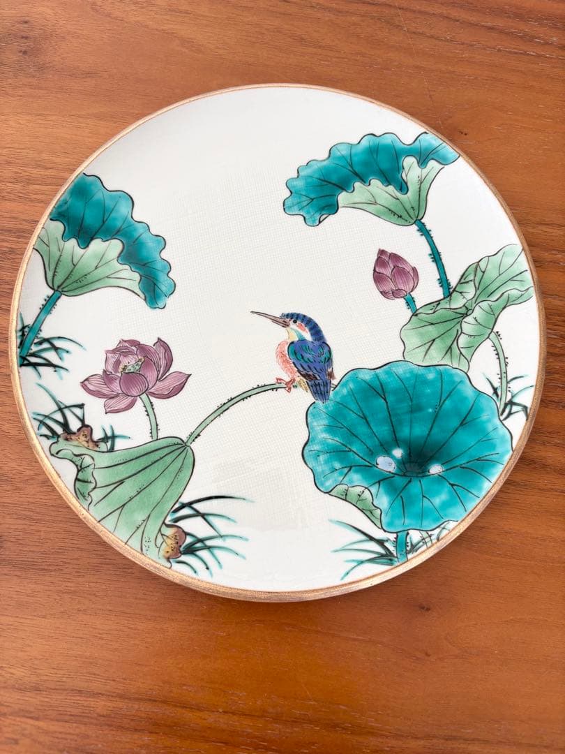 【新品】三ツ井為吉　九谷焼　飾皿