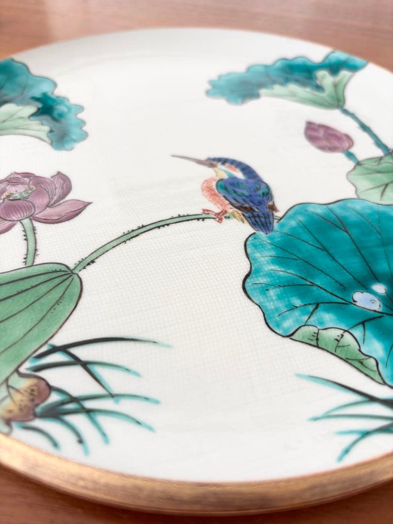 【新品】三ツ井為吉　九谷焼　飾皿