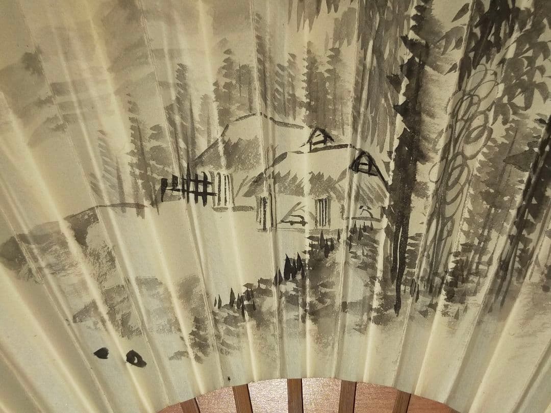 ♥成木星洲　扇子　中津川市　骨董品