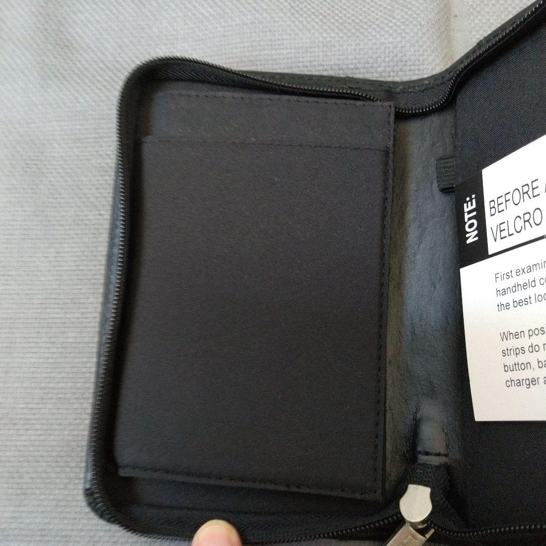 LEED'S 黒色レザー メモ帳 CRITIC LOGIC