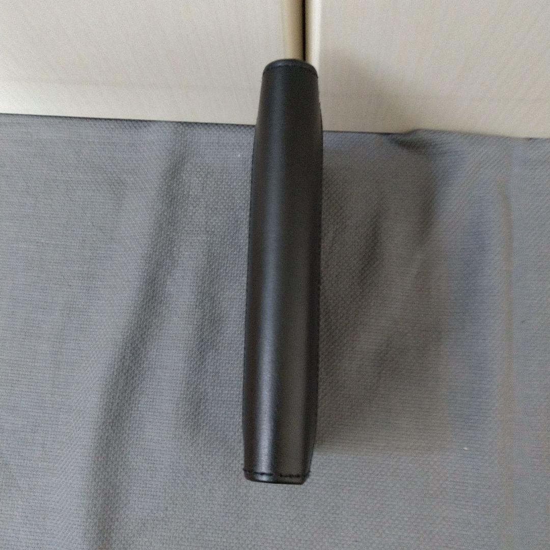 LEED'S 黒色レザー メモ帳 CRITIC LOGIC