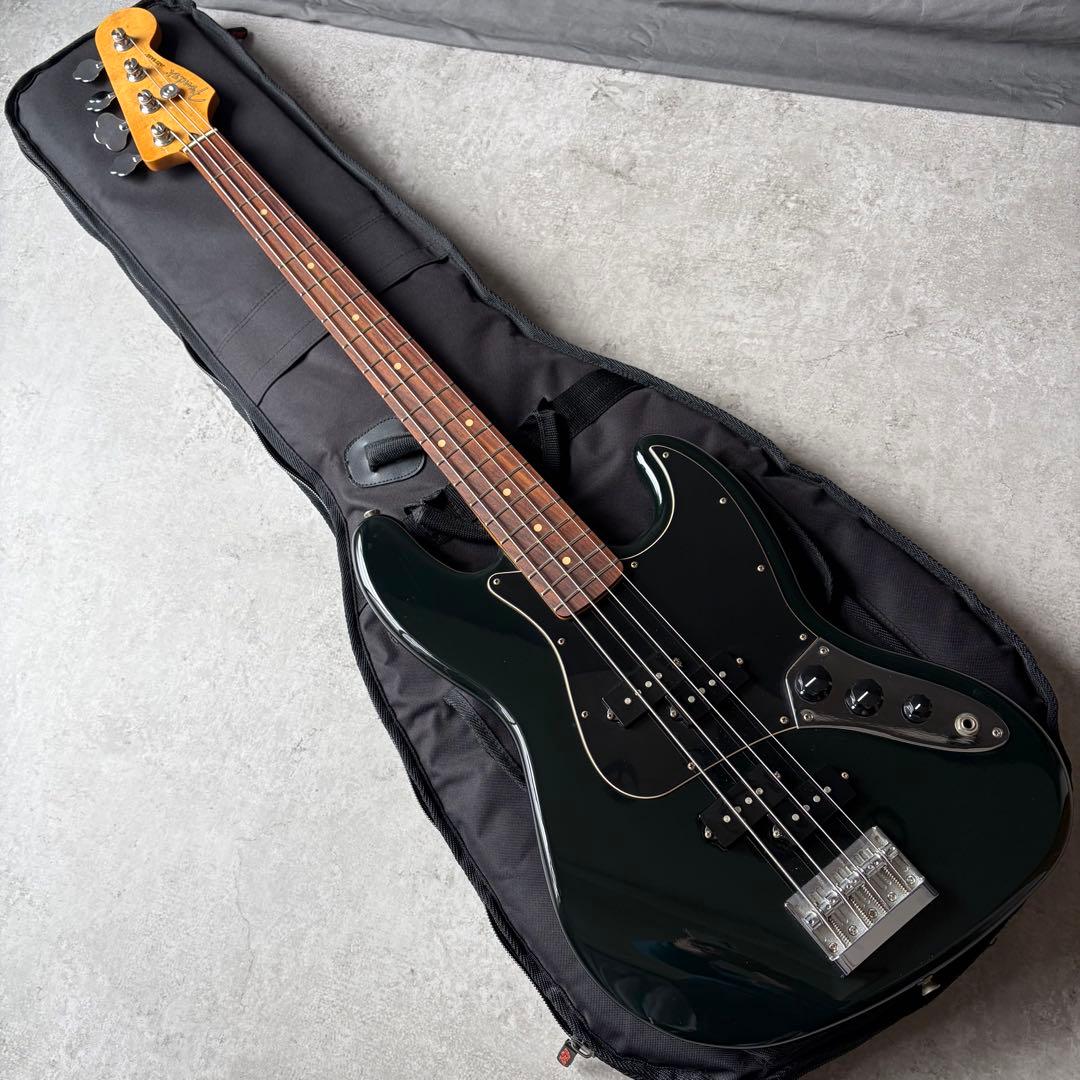 Fender Mexico Blacktop JAZZ BASS 黒 ダブルP