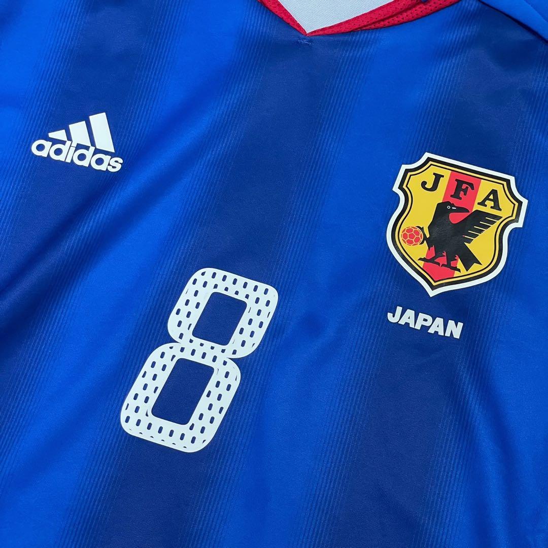 【入手困難】04 アテネ五輪 日本代表 ユニフォーム #8 小野伸二 アディダス
