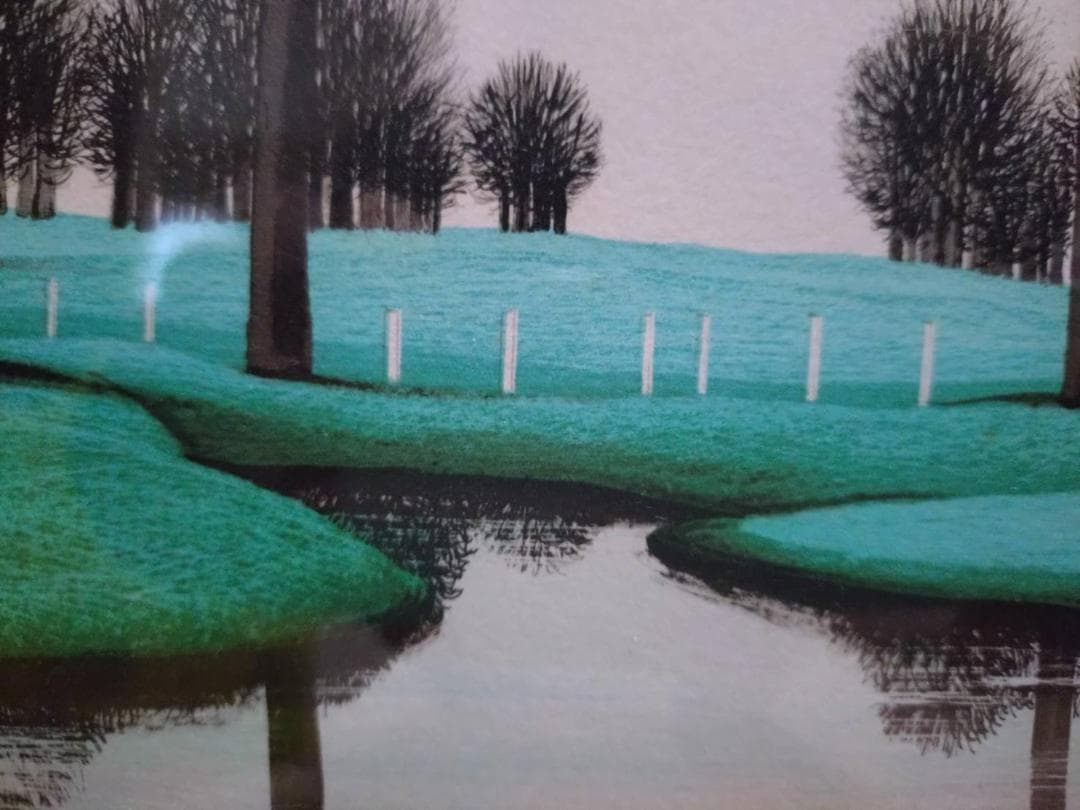 ジャック ・ デペルト ゴルフ場　53/100 リトグラフ