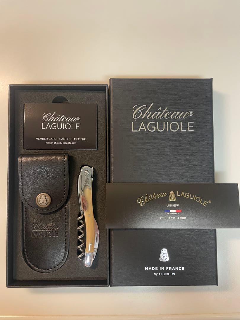 Château Laguiole ソムリエナイフ ブラウン