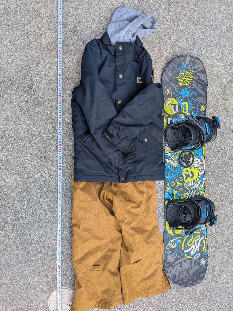 K2 Mini Turboスノボ ビンディング セットウェア上下、ブーツ22.5