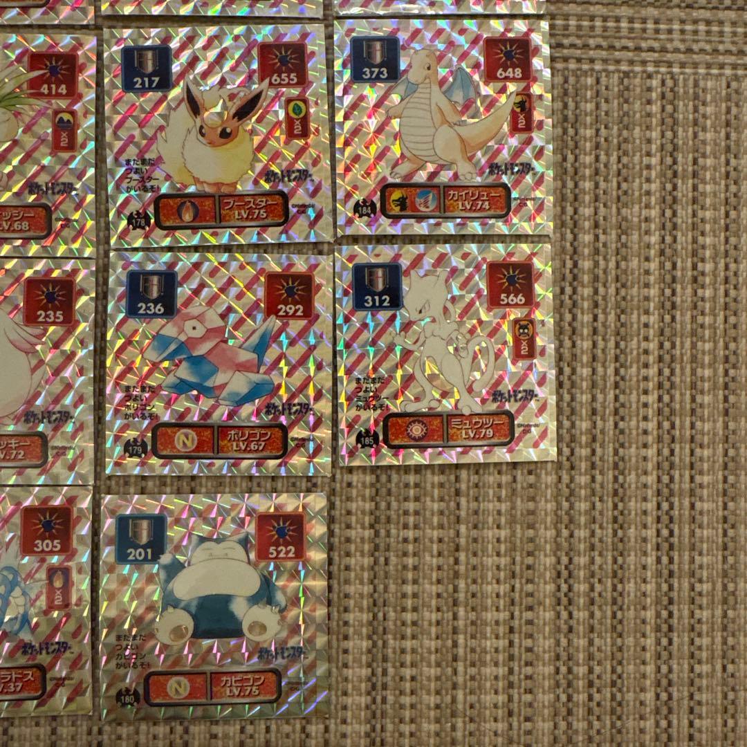 アマダ　ポケモン最強シール烈伝　プリズムシール　コンプリート