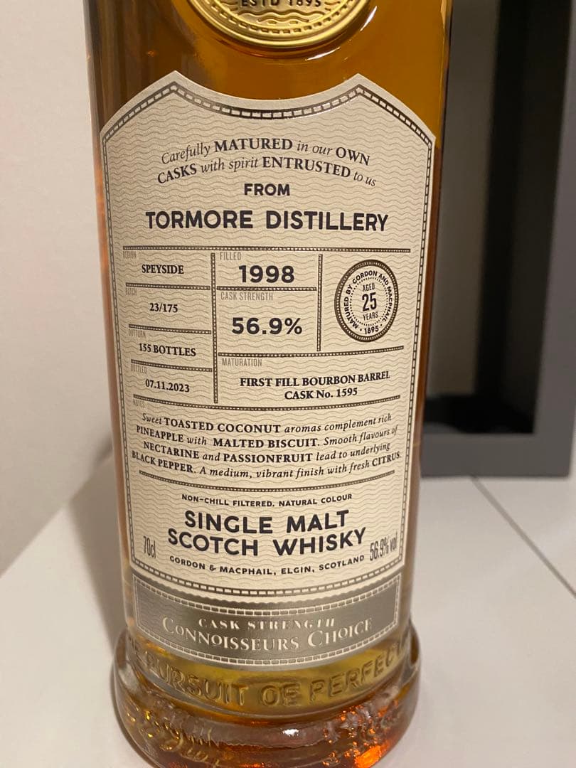 ゴードン&マクファイル トーモア 1998-2023 25年 56.9%