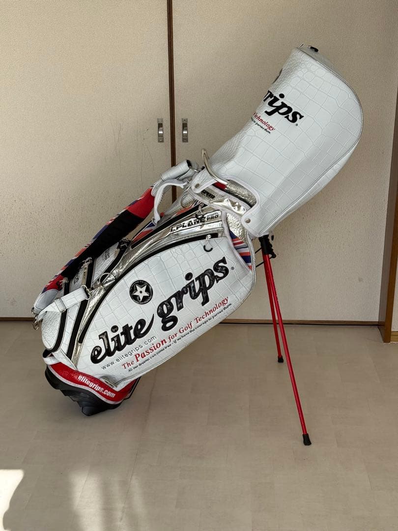 エリートグリップ　限定クロコ23年モデルツアースタンド　大型パラソルプレゼント