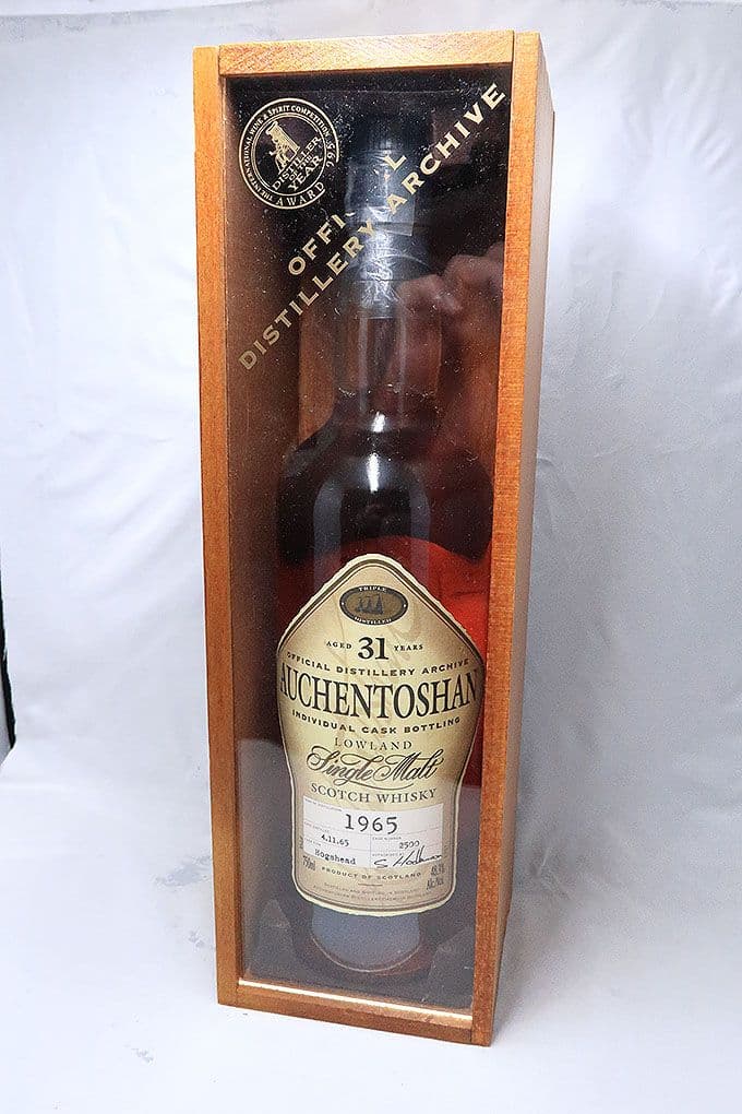オーヘントッシャン １９６５ ３１年シングルカスクモルトウィスキー