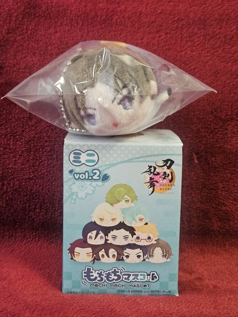 へしきりはせべ　長谷部　わんぱく　もちマス　指の上　刀剣乱舞　ぬいぐるみ