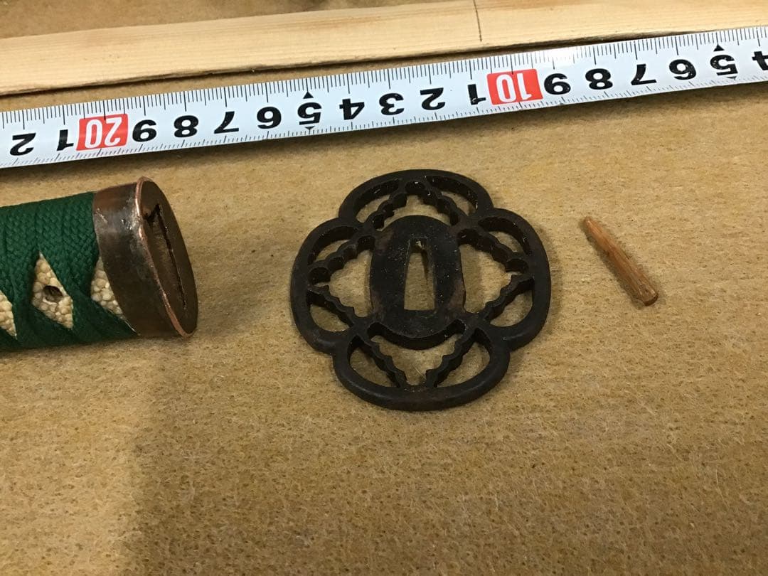 寸延短刀外装拵え