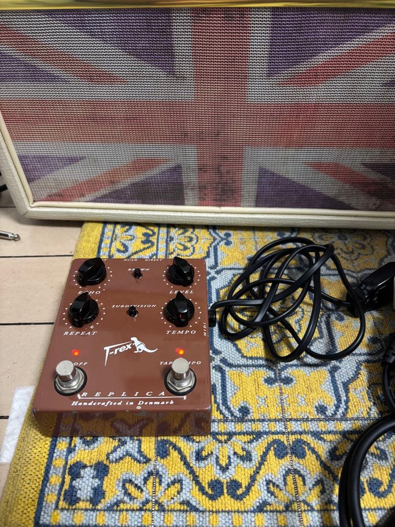 最初期　T-Rex Replica Delay ギターエフェクター　Ver 1