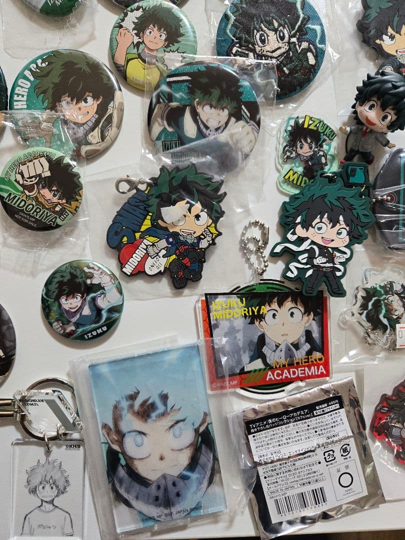 僕のヒーローアカデミア　緑谷出久　アニメグッズ　キャラクターグッズ　まとめ売り